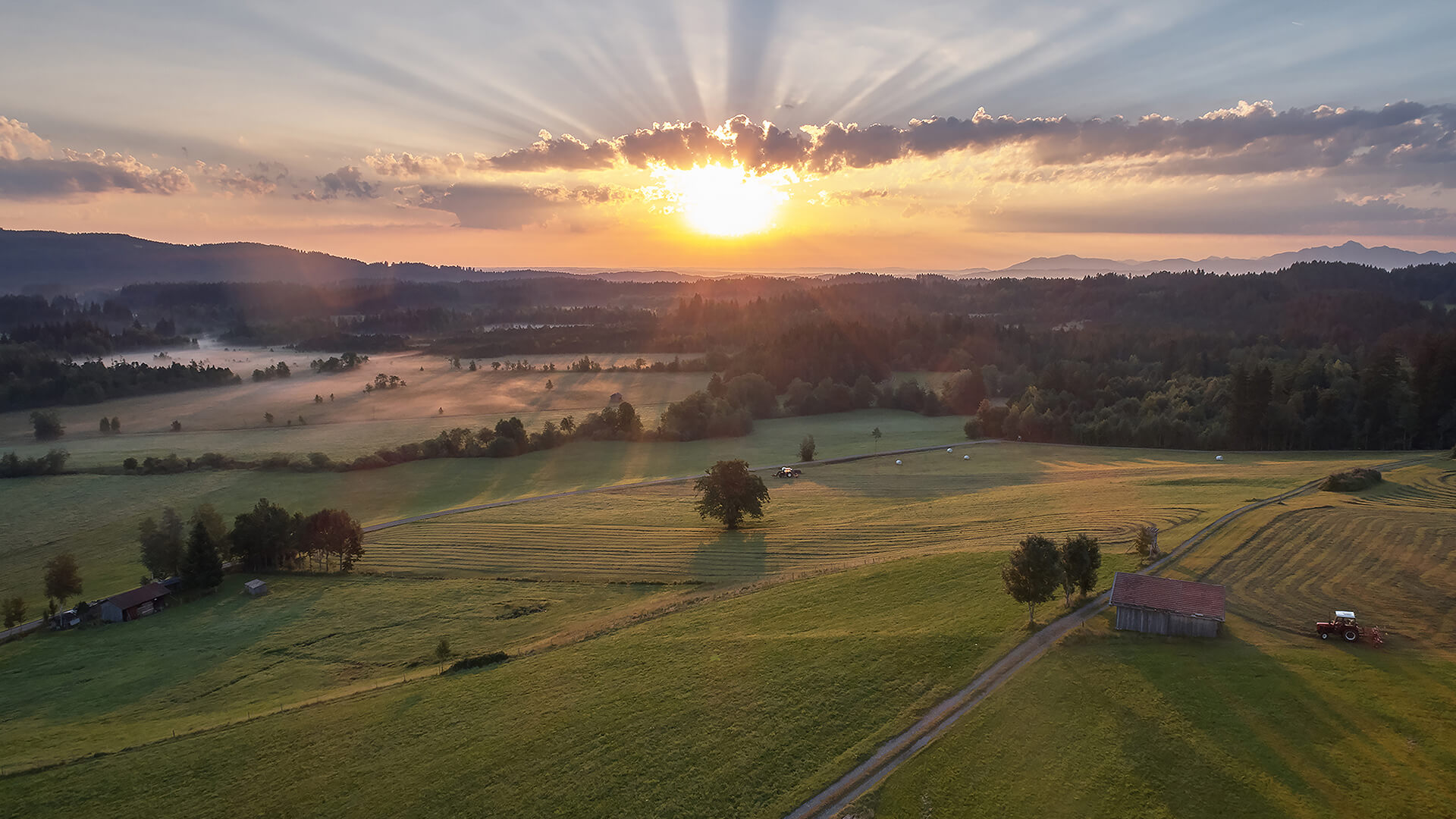 Sonnenaufgang Garmisch